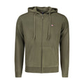 Norway 1963 Verde Poliammide Men Cardigan showing green knit fabric with button closure and collar detail.