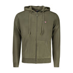 Norway 1963 Verde Poliammide Men Cardigan showing green knit fabric with button closure and collar detail.