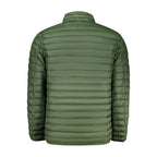 Norway 1963 Verde Poliammide Men Jacket, lightweight outdoor jacket in green with zip front and adjustable cuffs.