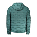 Norway 1963 Verde Poliammide men's jacket showing front view with zipper and collar, lightweight outdoor outerwear.