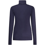 Norway 1963 blu viscose women's sweater, showcasing a cozy, stylish knit with a relaxed fit and ribbed cuffs.