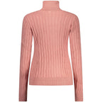 Norway 1963 Rosa Viscosa women’s sweater featuring a soft pink knit fabric and classic crewneck design.