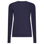 Norway 1963 Blu Viscose Donna Maglia shirt in vibrant blue, featuring a relaxed fit and soft fabric for casual wear.