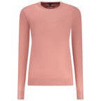 Norway 1963 Rosa Viscosa woman’s T-shirt with a soft pink color and casual fit, displayed on a mannequin.