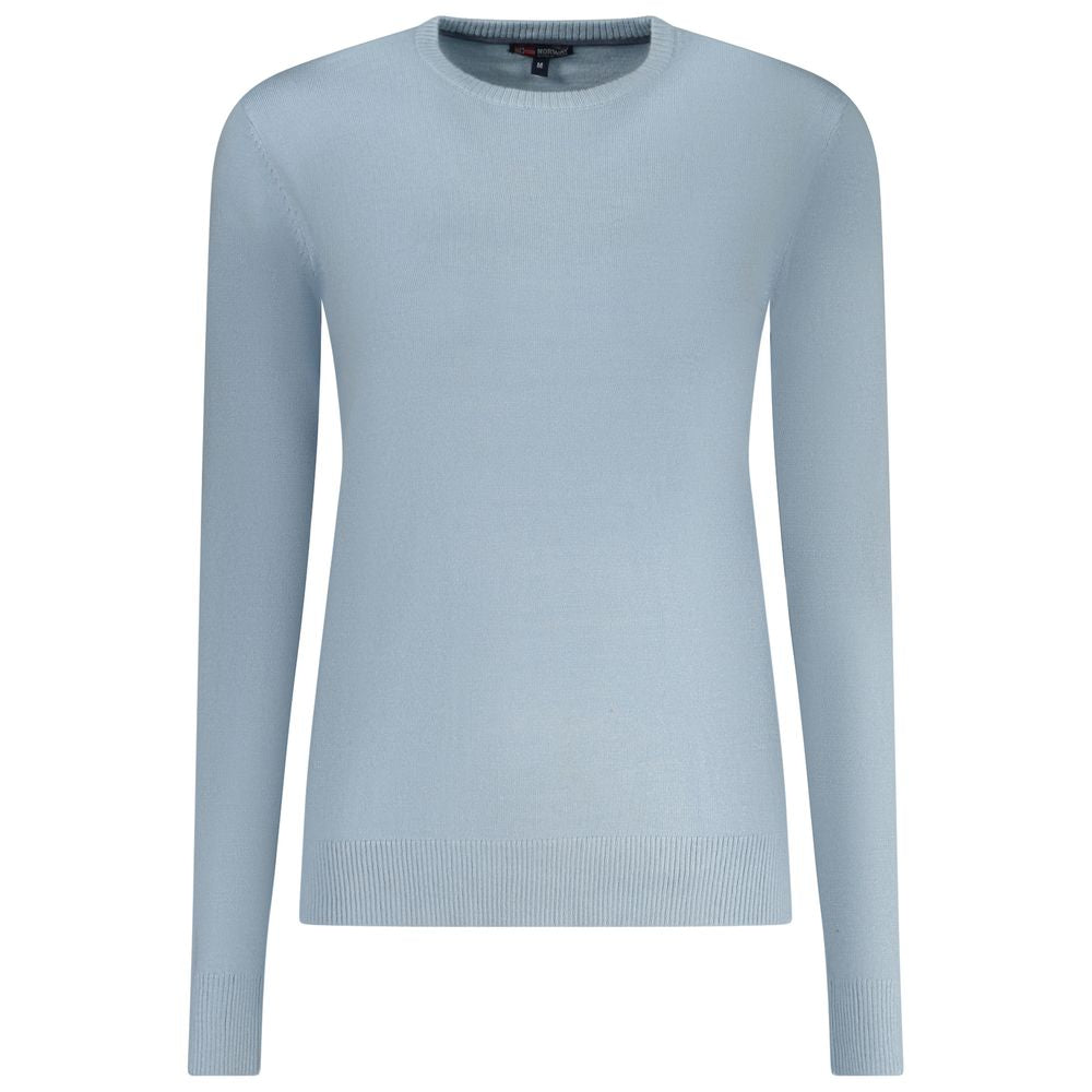 Norway 1963 Azzurro Viscosa Women Sweater Norway 1963