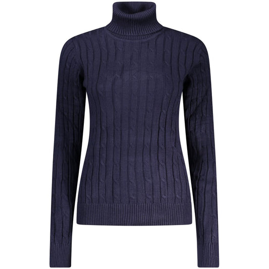 Norway 1963 Blu Viscosa Donna Maglia Norway 1963