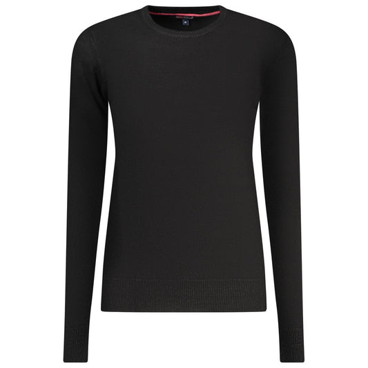 Norway 1963 Black Viscose Women Sweater Norway 1963
