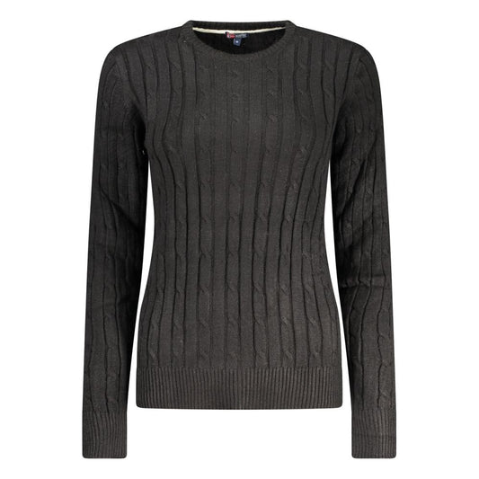 Norway 1963 Black Viscose Women's Sweater Norway 1963