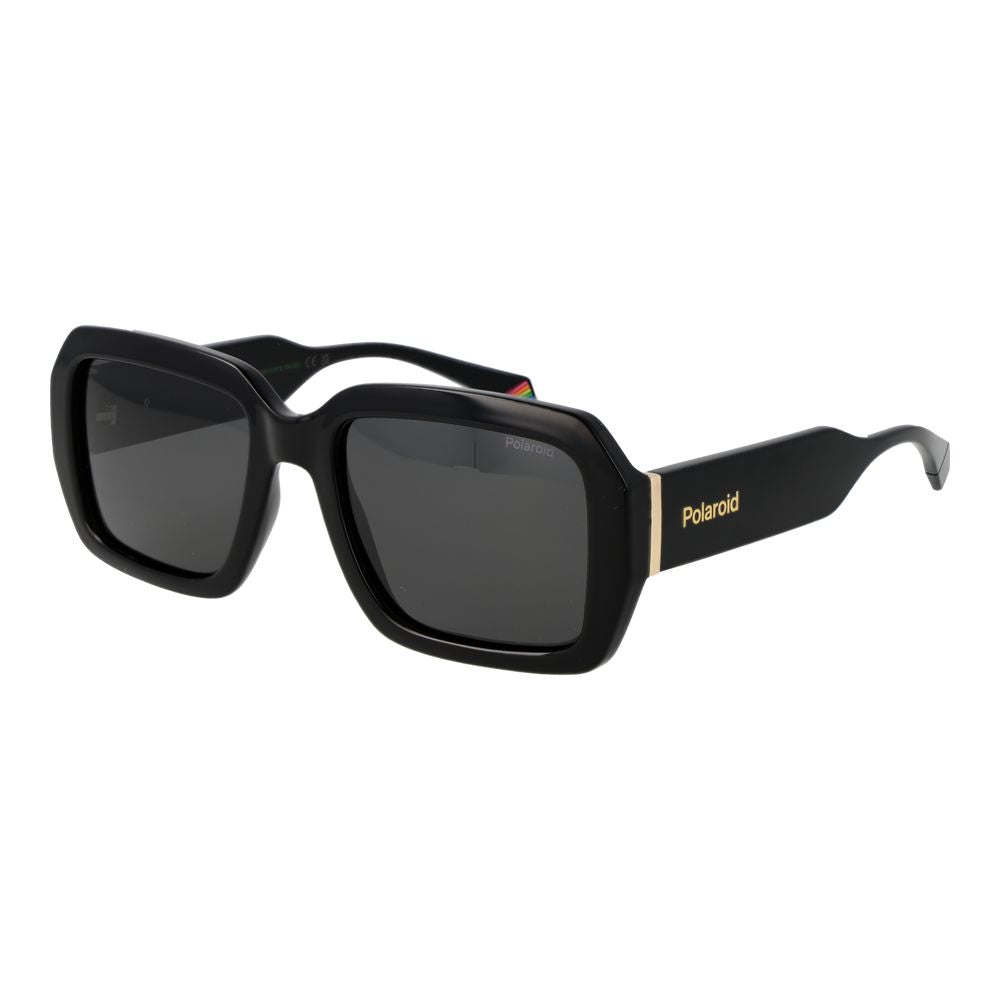 Polaroid Black Plastic Sunglasses - Eljoys Fashion 