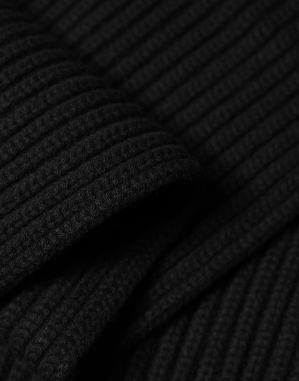 Dolce & Gabbana Black Cashmere Knit Neck Wrap Shawl 202cm x 26cm  Scarf - Eljoys Fashion 