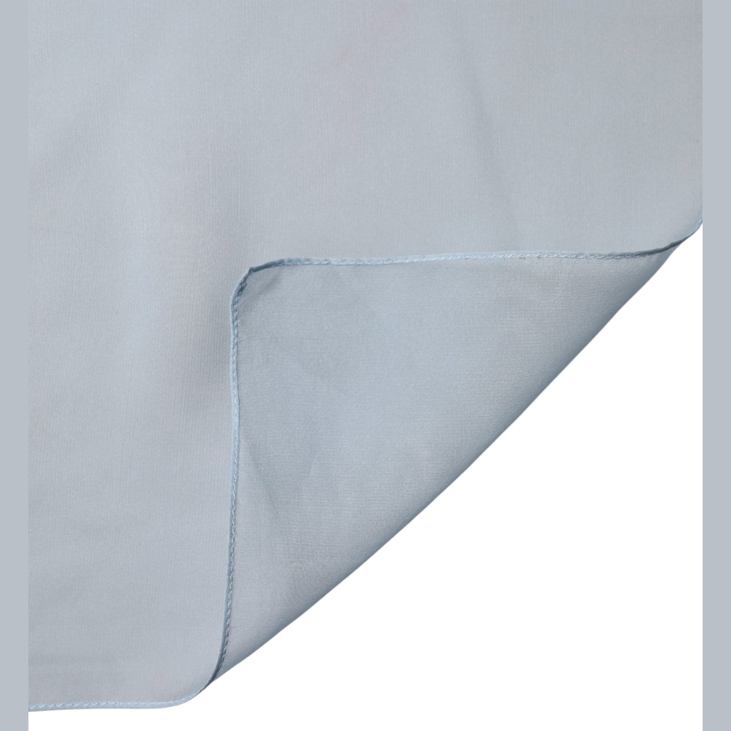Dolce & Gabbana Light Blue Silk Stole Neck Wrap Shawl 200cm x 130cm Scarf