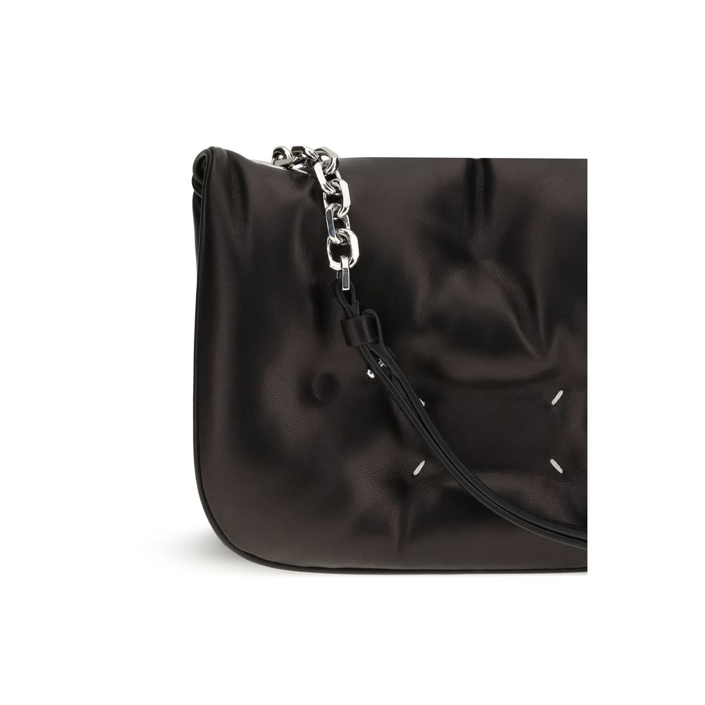 Maison Margiela Black Lamb Ovis Aries Aries Shoulder Bag Maison Margiela