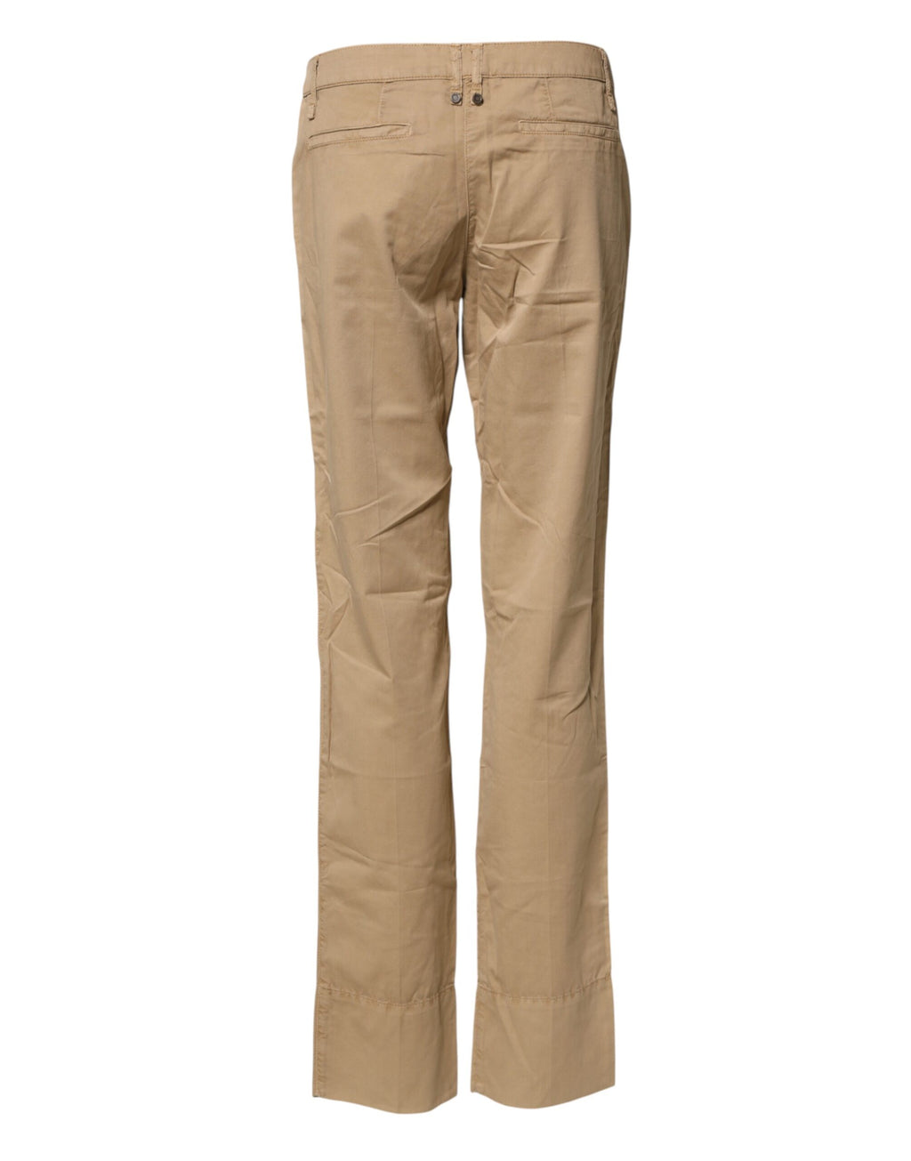 PLEIN SUD Beige Straight Cotton Stretch Chino Pants PLEIN SUD