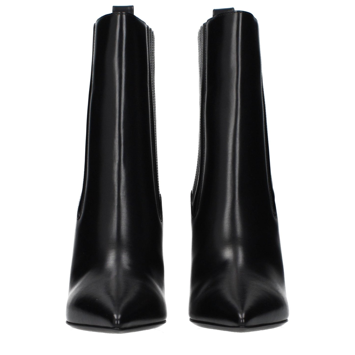 Valentino Garavani Black Leather Ankle Boots Valentino Garavani