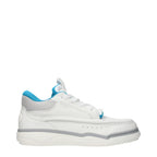 Valentino Garavani white leather low top sneakers with clean design and lace-up closure, perfect for casual wear.