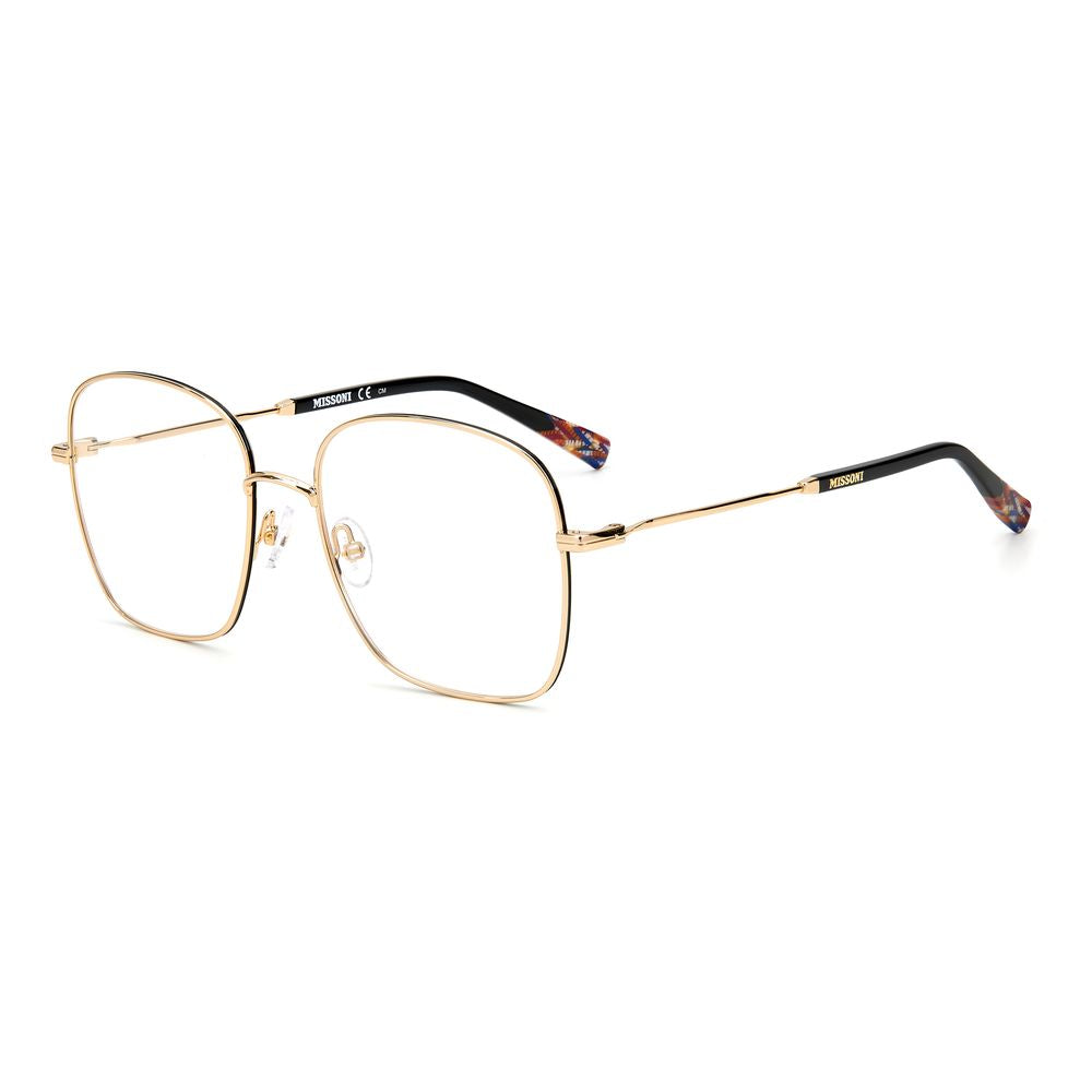Missoni Bicolor Metal Glasses Frames Missoni
