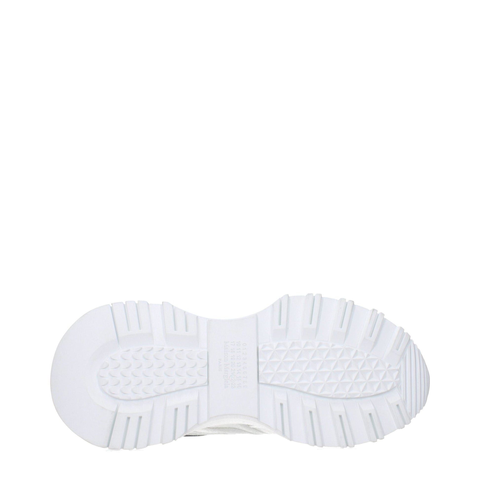 Maison Margiela White Fabric Athletic Sneakers Maison Margiela