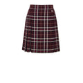 Dolce & Gabbana Bordeaux Wool Mini Skirt Dolce & Gabbana
