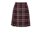 Dolce & Gabbana Bordeaux Wool Mini Skirt Dolce & Gabbana