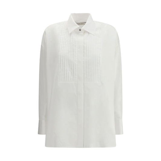 Golden Goose White Cotton Dress Shirt