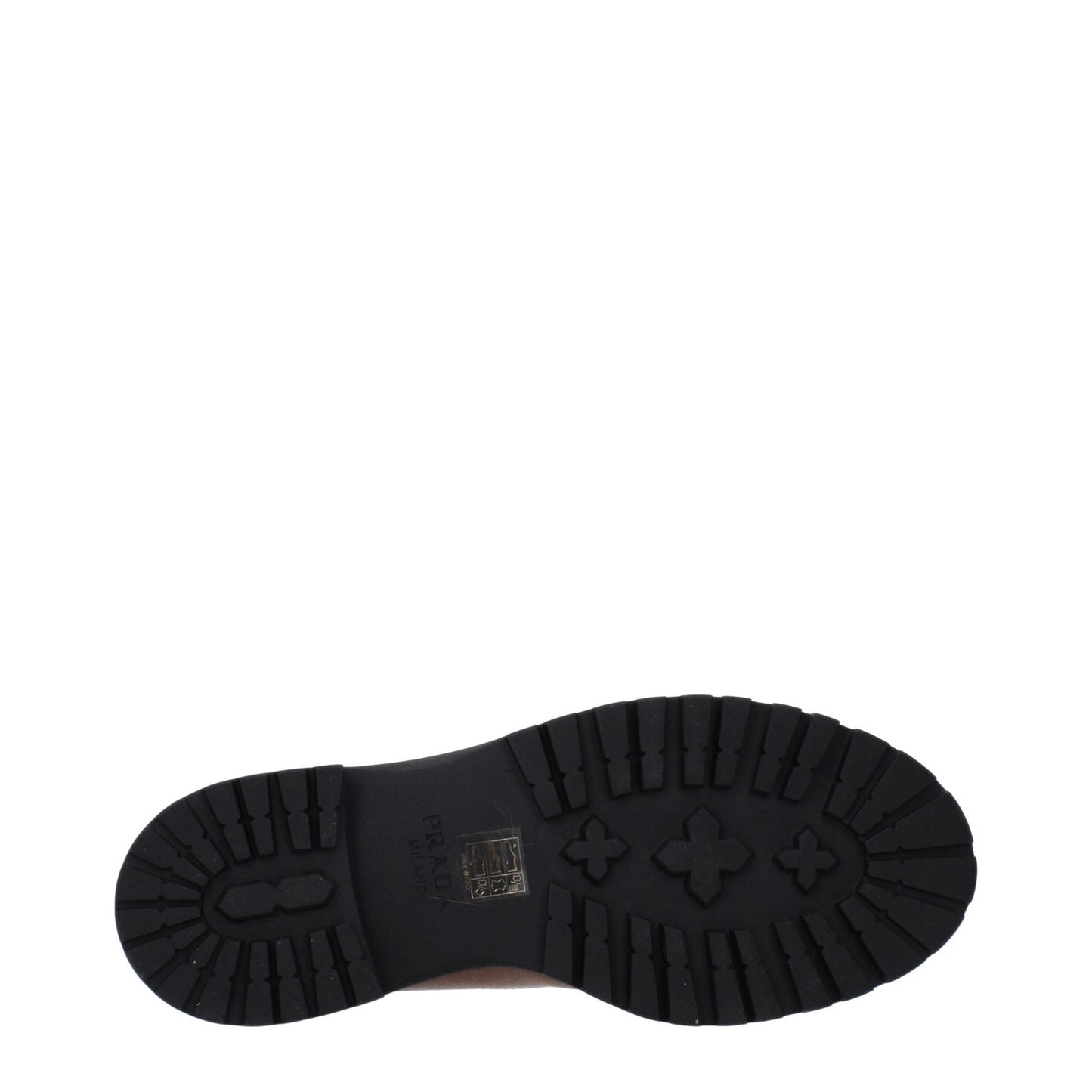 Prada Brown Leather Ankle Boots Prada