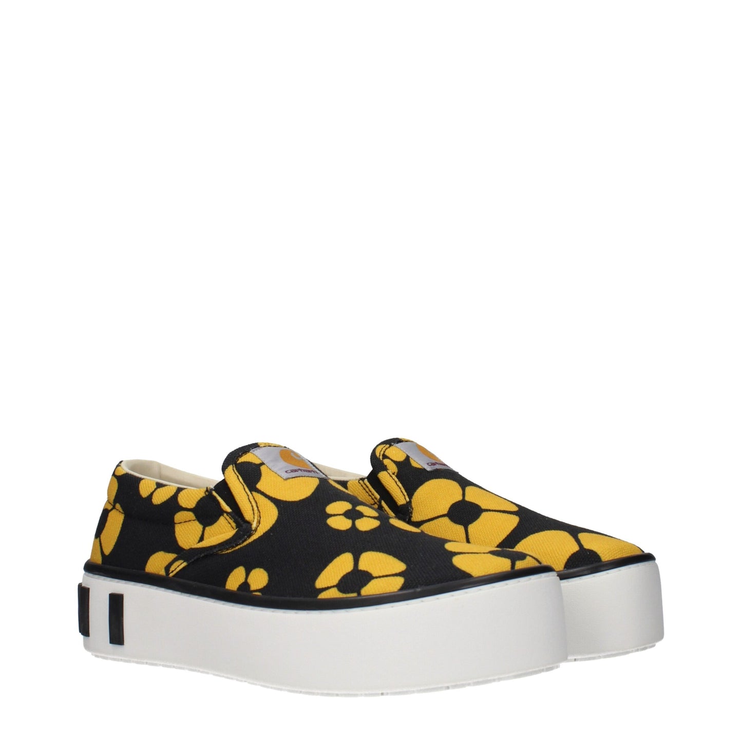 Marni Blue Fabric Slip-On Loafers Marni