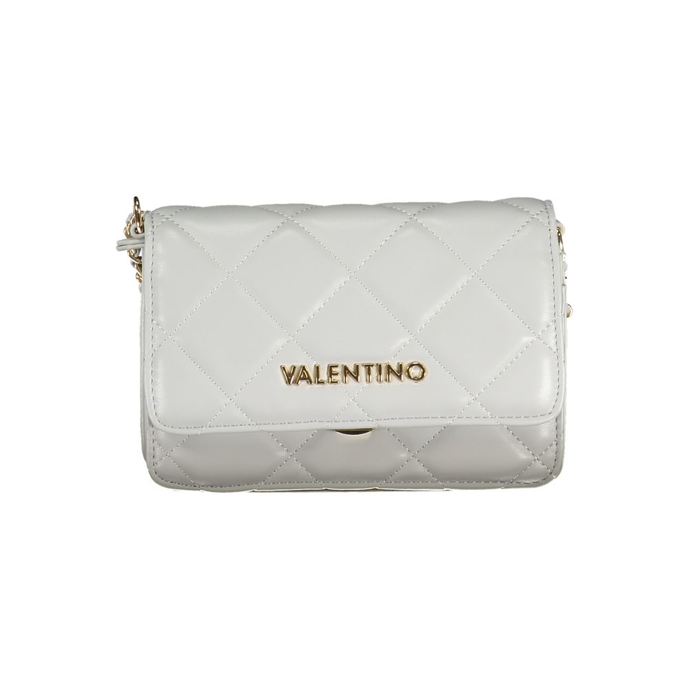 Mario Valentino Gray Polyethylene Handbag