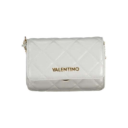 Mario Valentino Gray Polyethylene Handbag