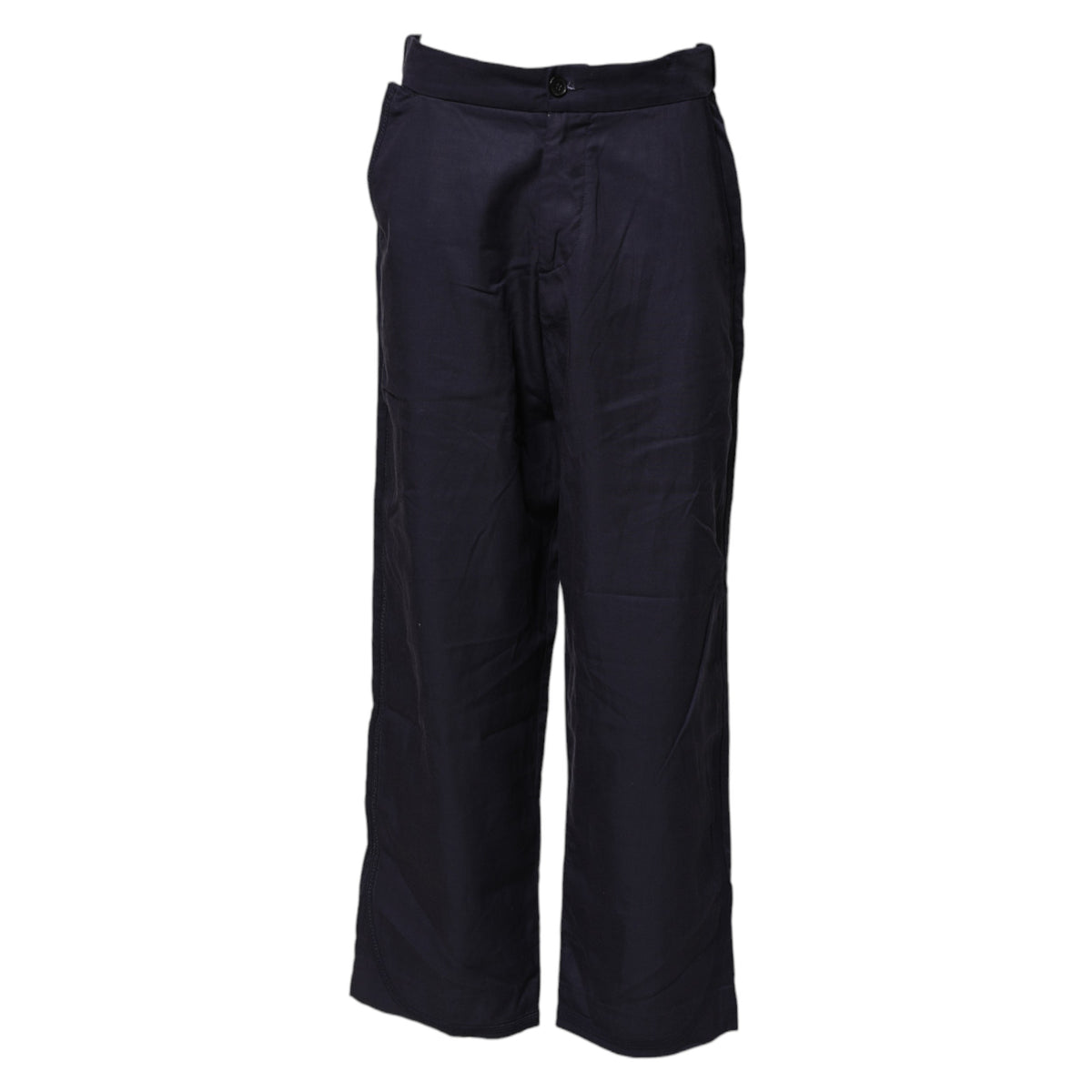 Levi's Navy Blue Straight High Waist Chino Casual Trouser Pants - Eljoys Fashion 
