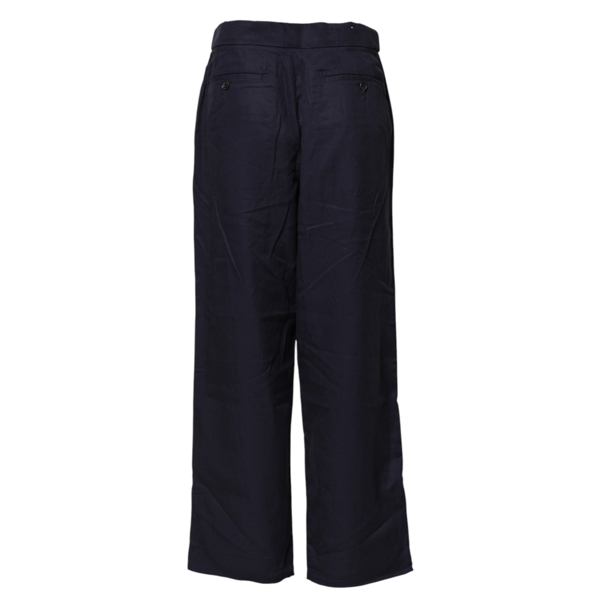 Levi's Navy Blue Straight High Waist Chino Casual Trouser Pants Levi's