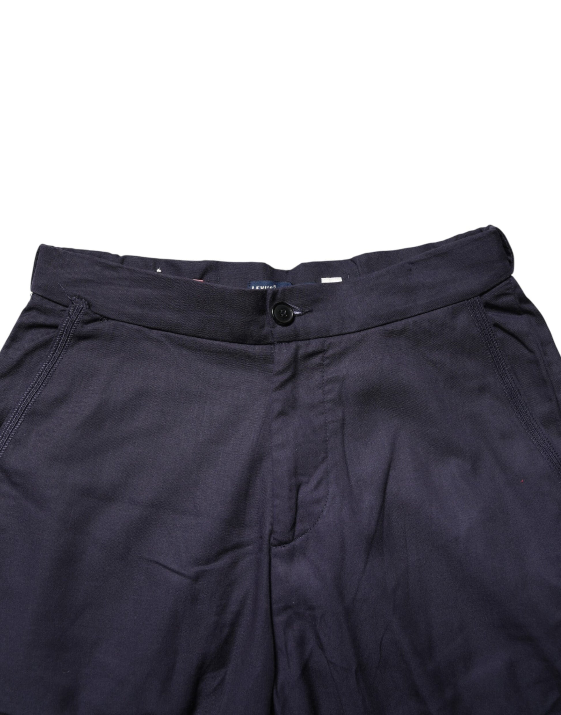 Levi's Navy Blue Straight High Waist Chino Casual Trouser Pants Levi's