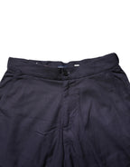 Levi's Navy Blue Straight High Waist Chino Casual Trouser Pants - Eljoys Fashion 