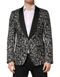 Dolce & Gabbana Black Jazz Club Silk Single Breasted Blazer - Eljoys Fashion 