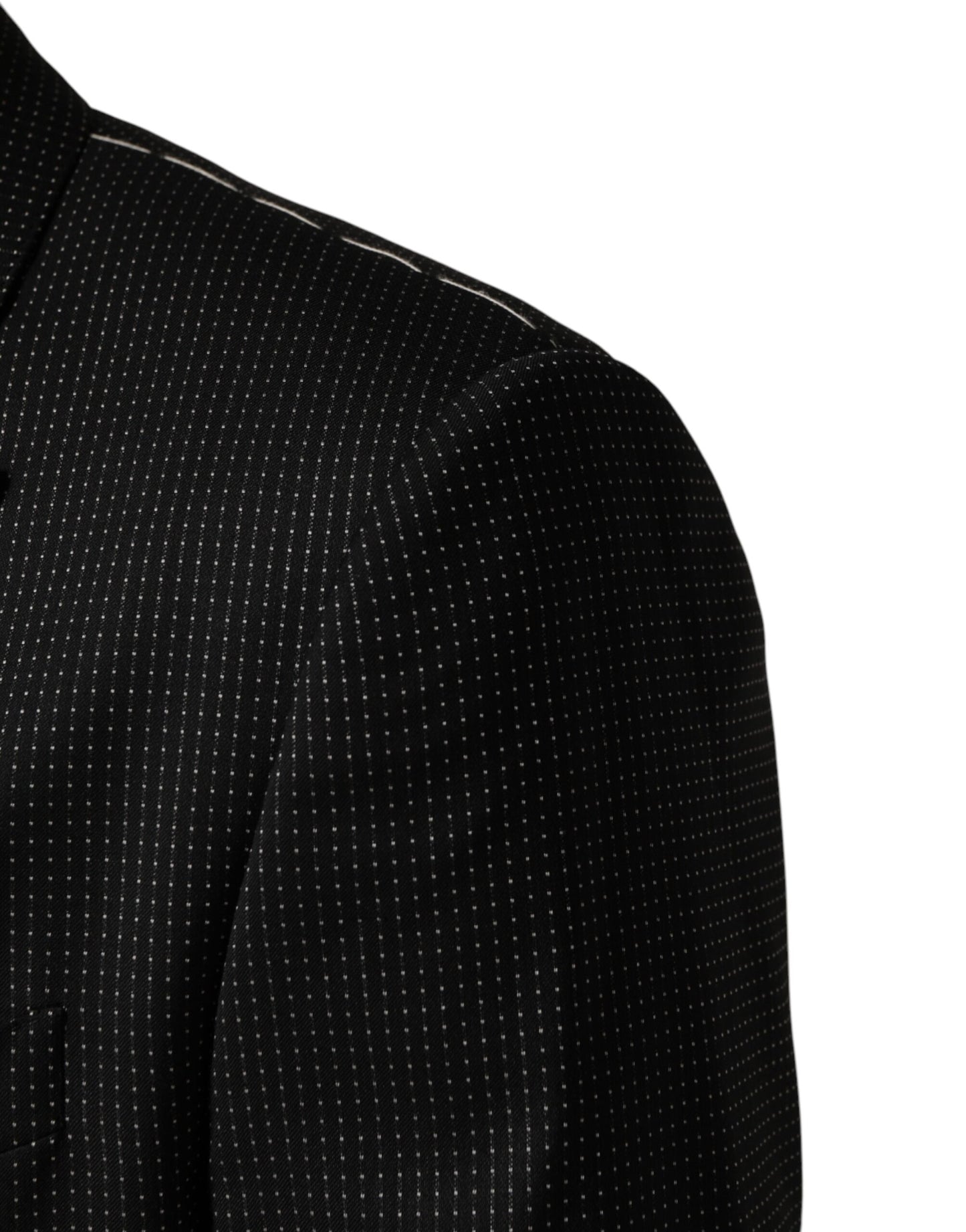 Dolce & Gabbana Black Fantasy Single Breasted Jacket Blazer Dolce & Gabbana