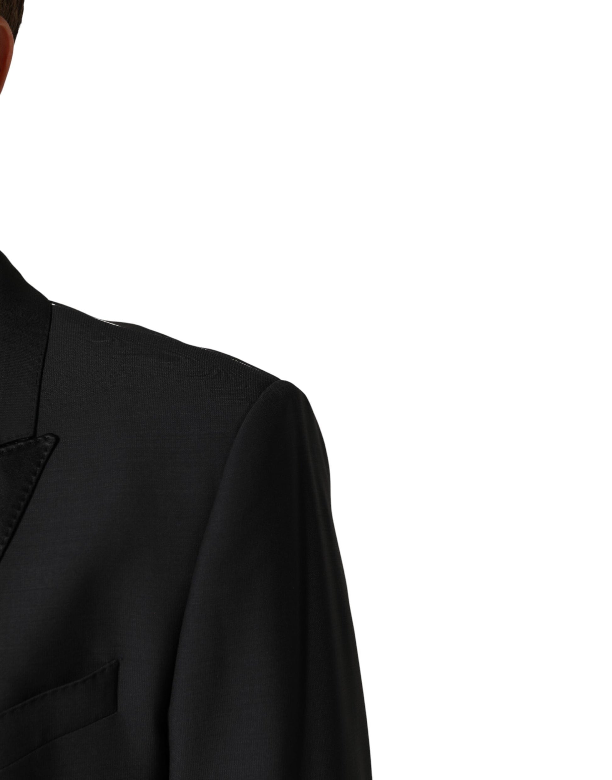 Dolce & Gabbana Black MARTINI Single Breasted Jacket Blazer Dolce & Gabbana