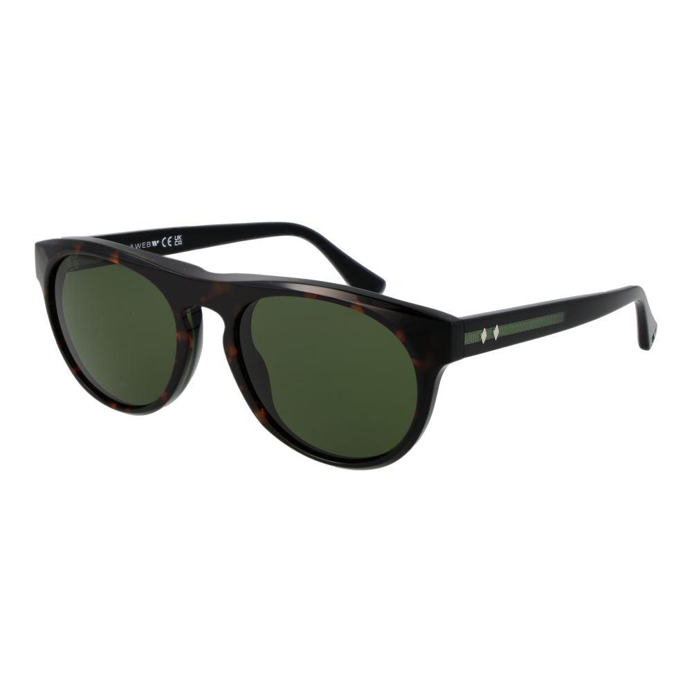 Web Brown Acetate Sunglasses Web