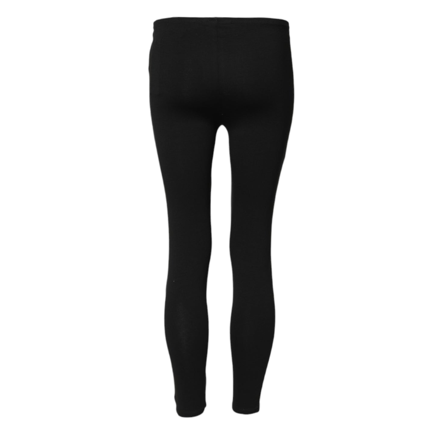 Alpha Massimo Rebecchi Black Skinny Mid Waist Leggings Cropped Trouser Pants Alpha Massimo Rebecchi