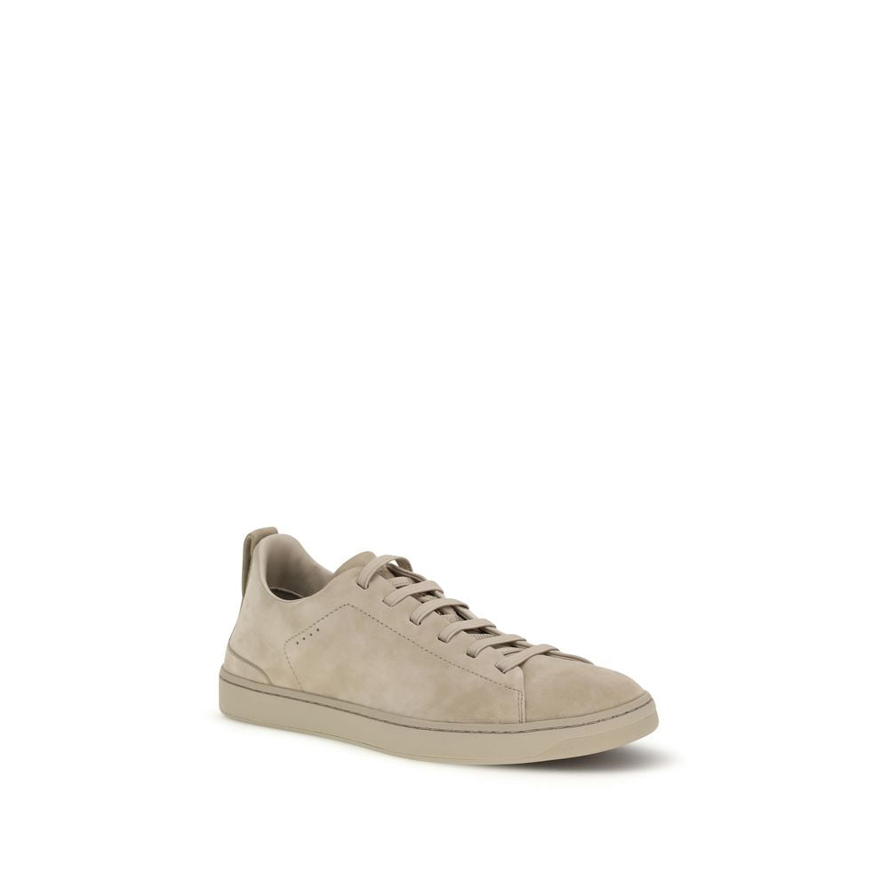 Church's Gray Calf Leather Bos Taurus Low Top Sneakers Church's