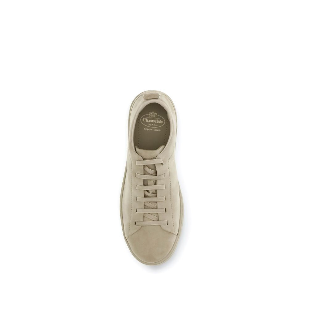 Church's Gray Calf Leather Bos Taurus Low Top Sneakers Church's
