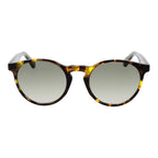 Scotch & Soda brown acetate sunglasses with rounded frames and dark tinted lenses, stylish and casual eyewear.
