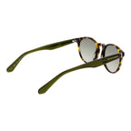 Brown acetate sunglasses by Scotch & Soda with rounded frames and dark lenses, stylish eyewear for everyday wear.