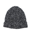 Black wool beanie by Dolce & Gabbana featuring a cozy knit design and subtle brand logo detail.