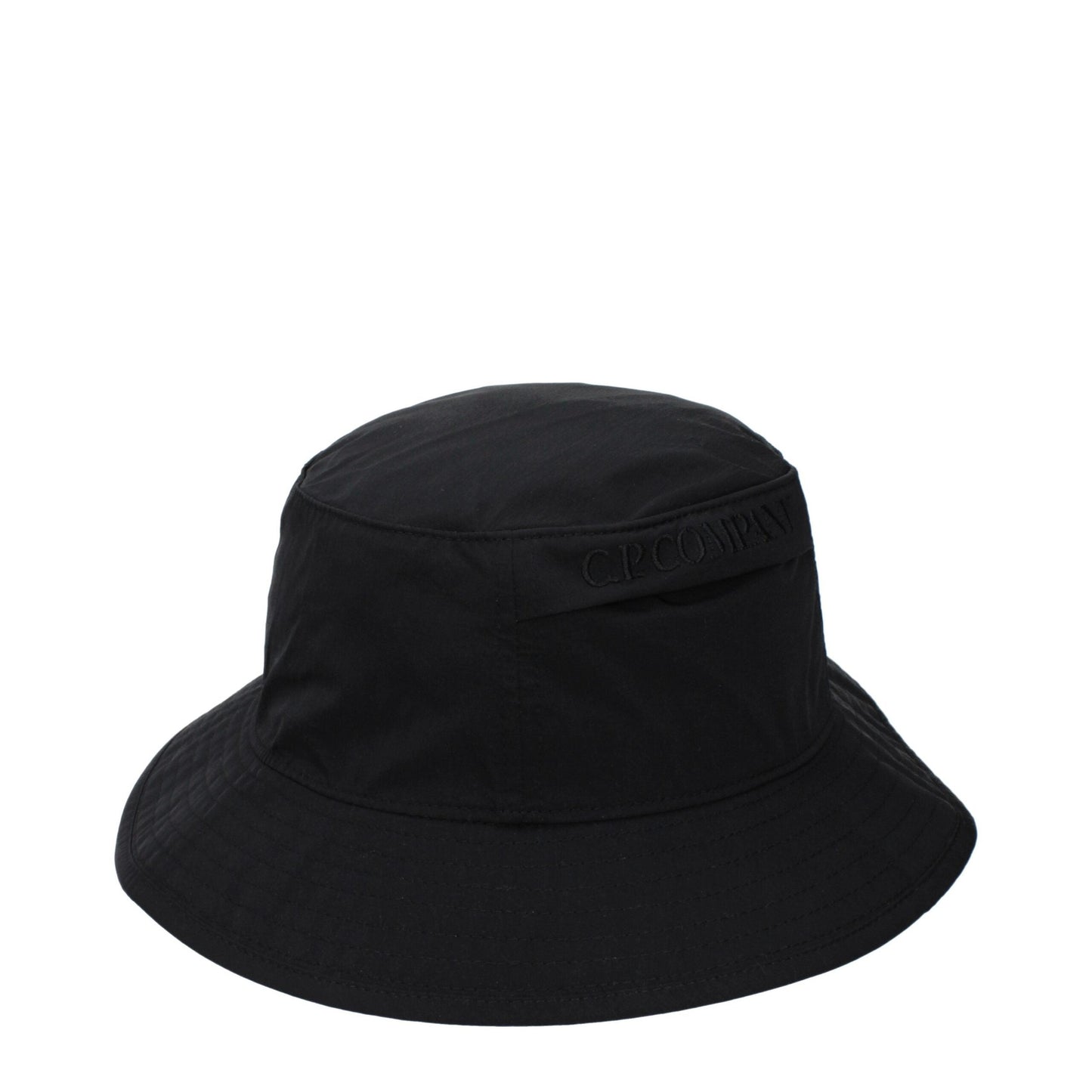 C.P. Company Black Polyamide Bucket Hat C.P. Company