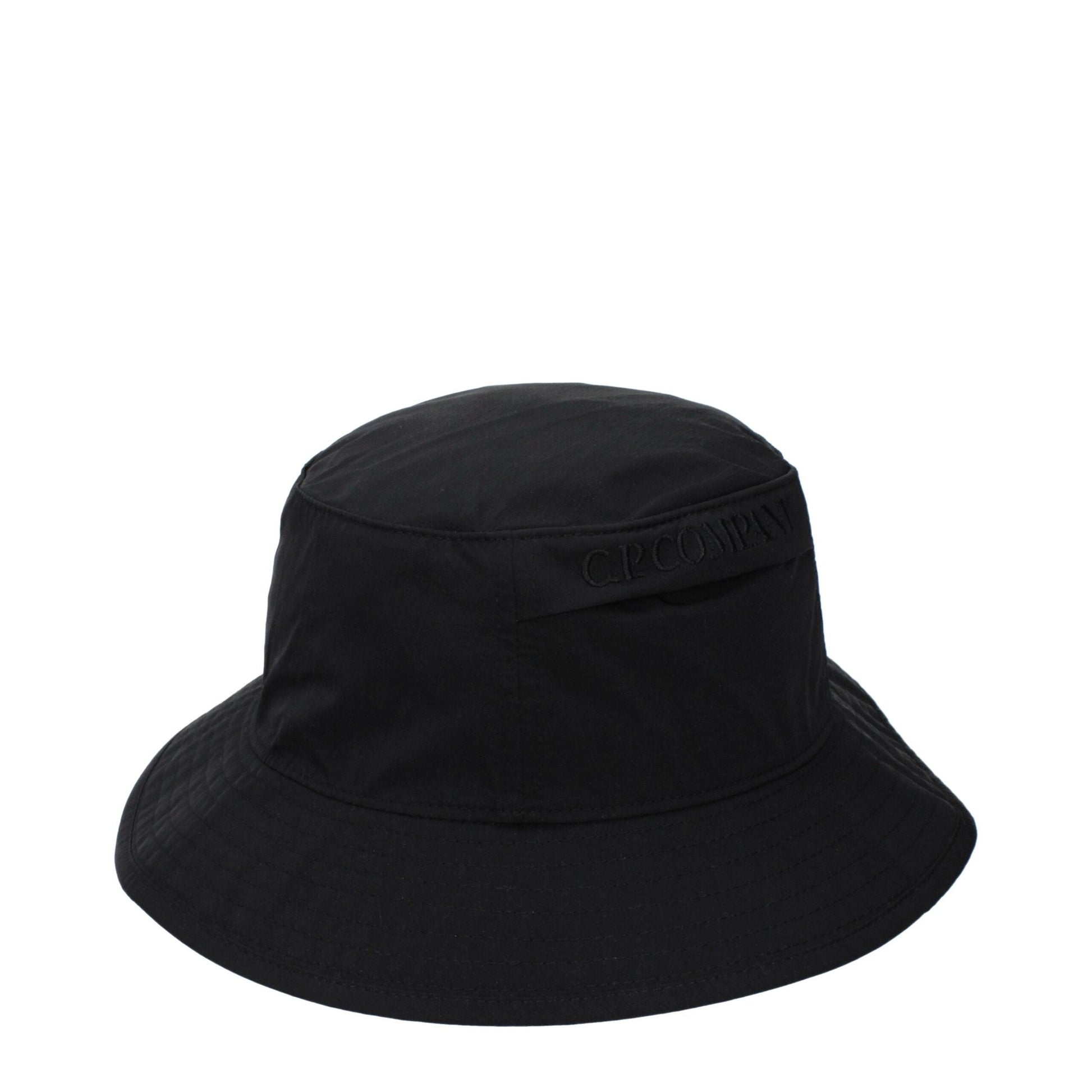 C.P. Company Black Polyamide Bucket Hat C.P. Company