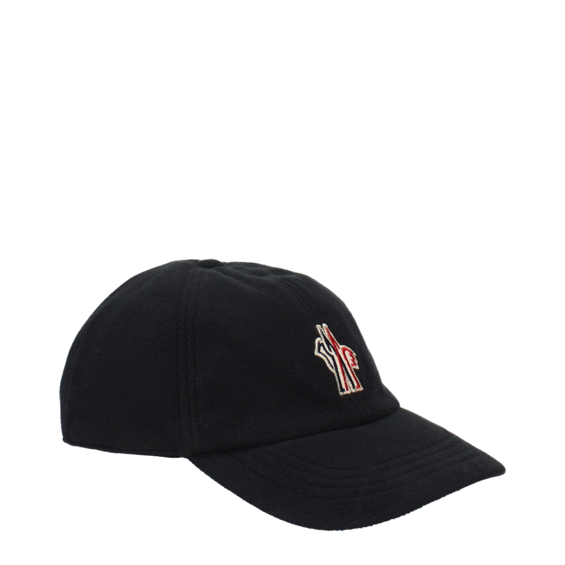 Moncler Black Polyester Cap Baseball Hat Moncler