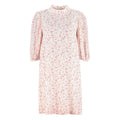 Ganni White Viscose Casual Dress