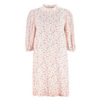Ganni White Viscose Casual Dress