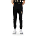 Armani Exchange Black Cotton Joggers Workout Pants
