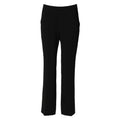 Aspesi Black High Waist Zip Straight Chino Trouser Pants - Eljoys Fashion 