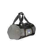 North Sails Grigio polyester men's duffle bag with handles and zip closure, featuring the North Sails logo on the side.